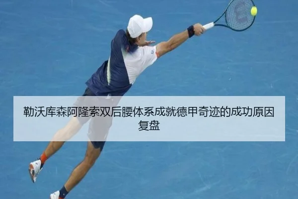 勒沃库森阿隆索双后腰体系成就德甲奇迹的成功原因复盘